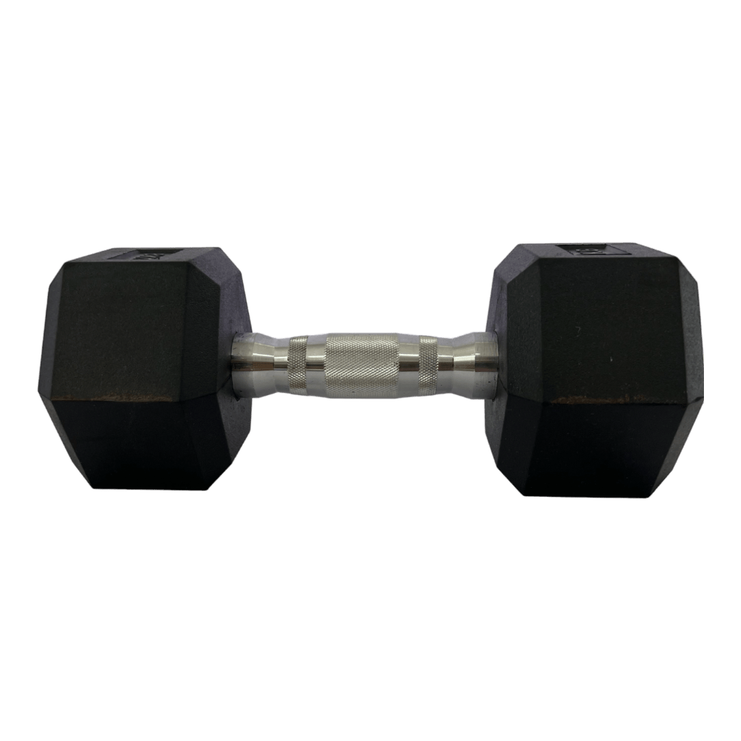 Гантель шестигранная обрезиненная HouseFit 8 кг - Riada