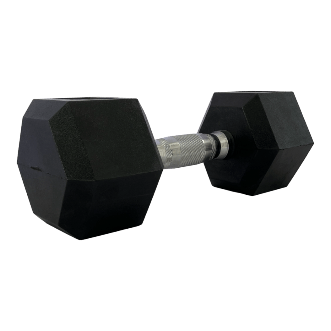 Гантель шестигранная обрезиненная HouseFit 9 кг - Riada