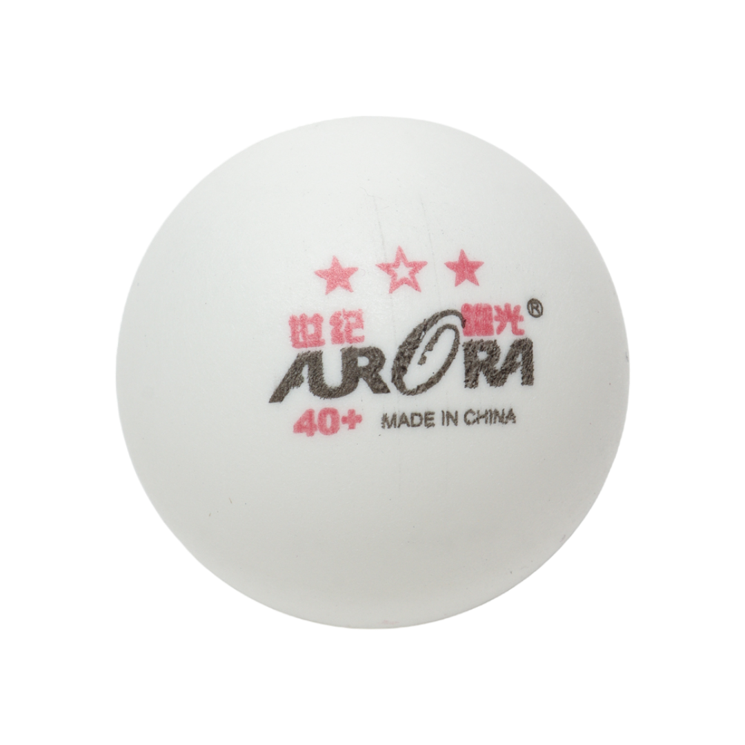 Шарики для настольного тенниса Aurora, 3 звезды, 44 мм, 3 шт