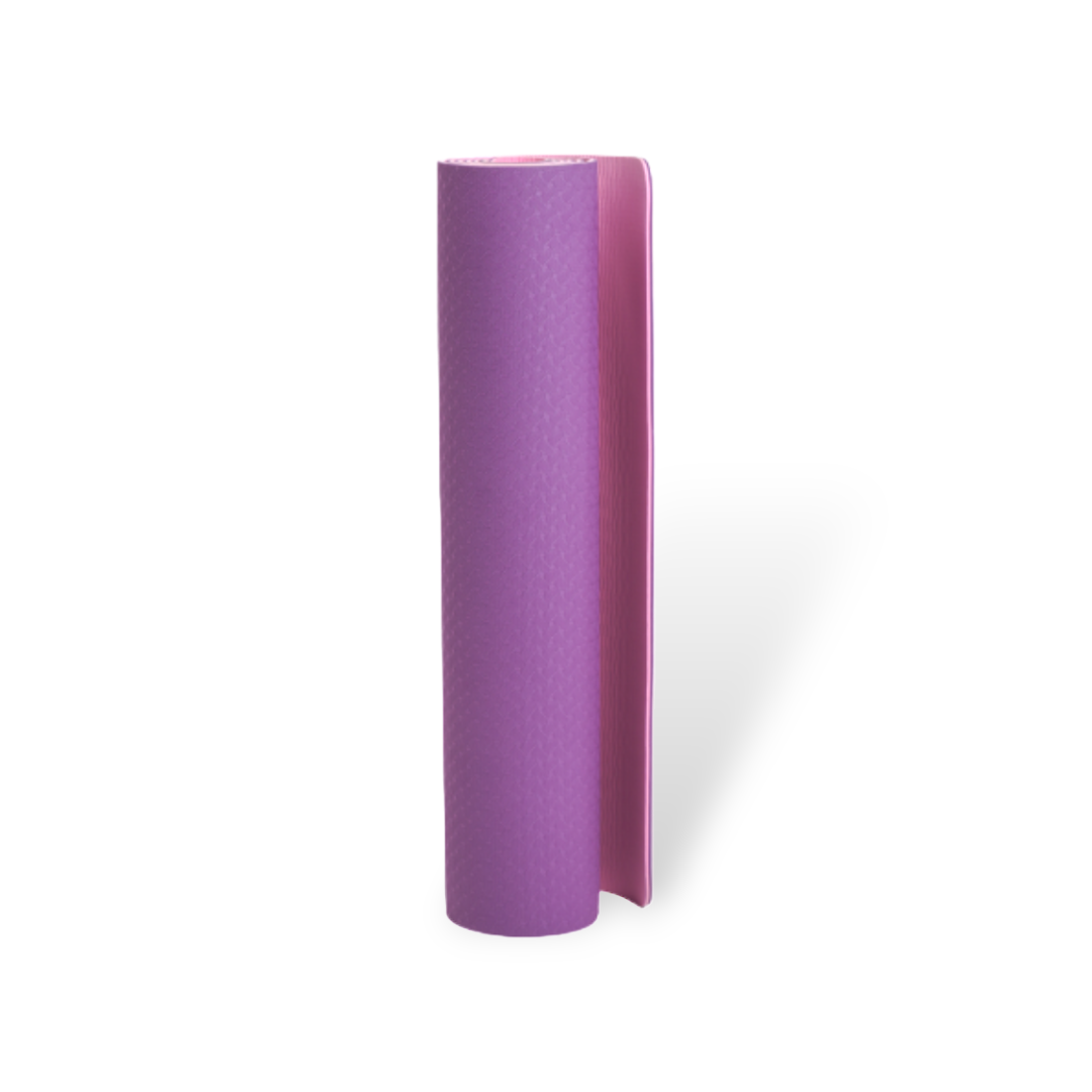 Спортивный коврик для йоги, фитнеса и отдыха 61cm*8mm an-14