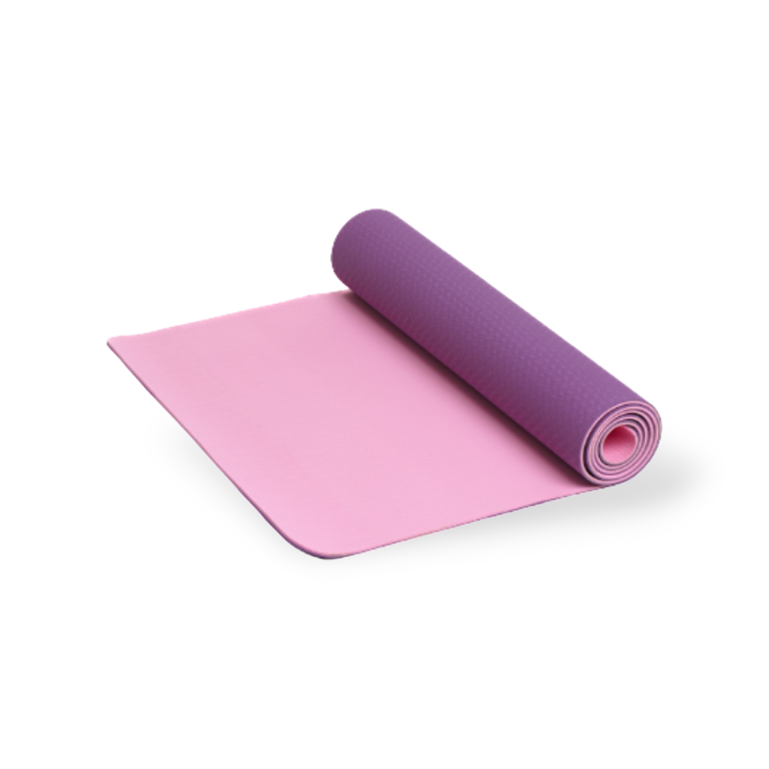 Спортивный коврик для йоги, фитнеса и отдыха 61cm*8mm an-14