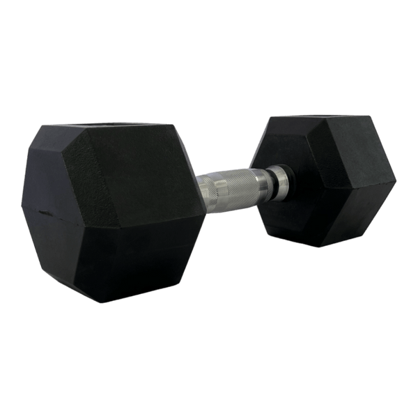 Гантель шестигранная обрезиненная HouseFit 9 кг - Riada