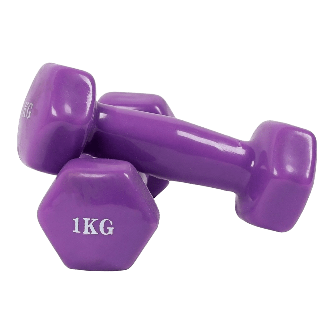 Виниловый гантели, 1кг - Riada