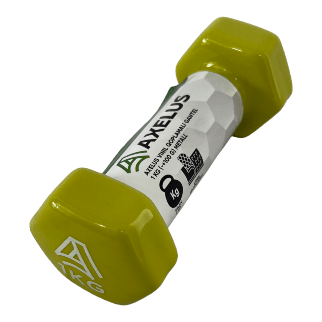 Виниловый гантели Axelus, 1кг - Riada