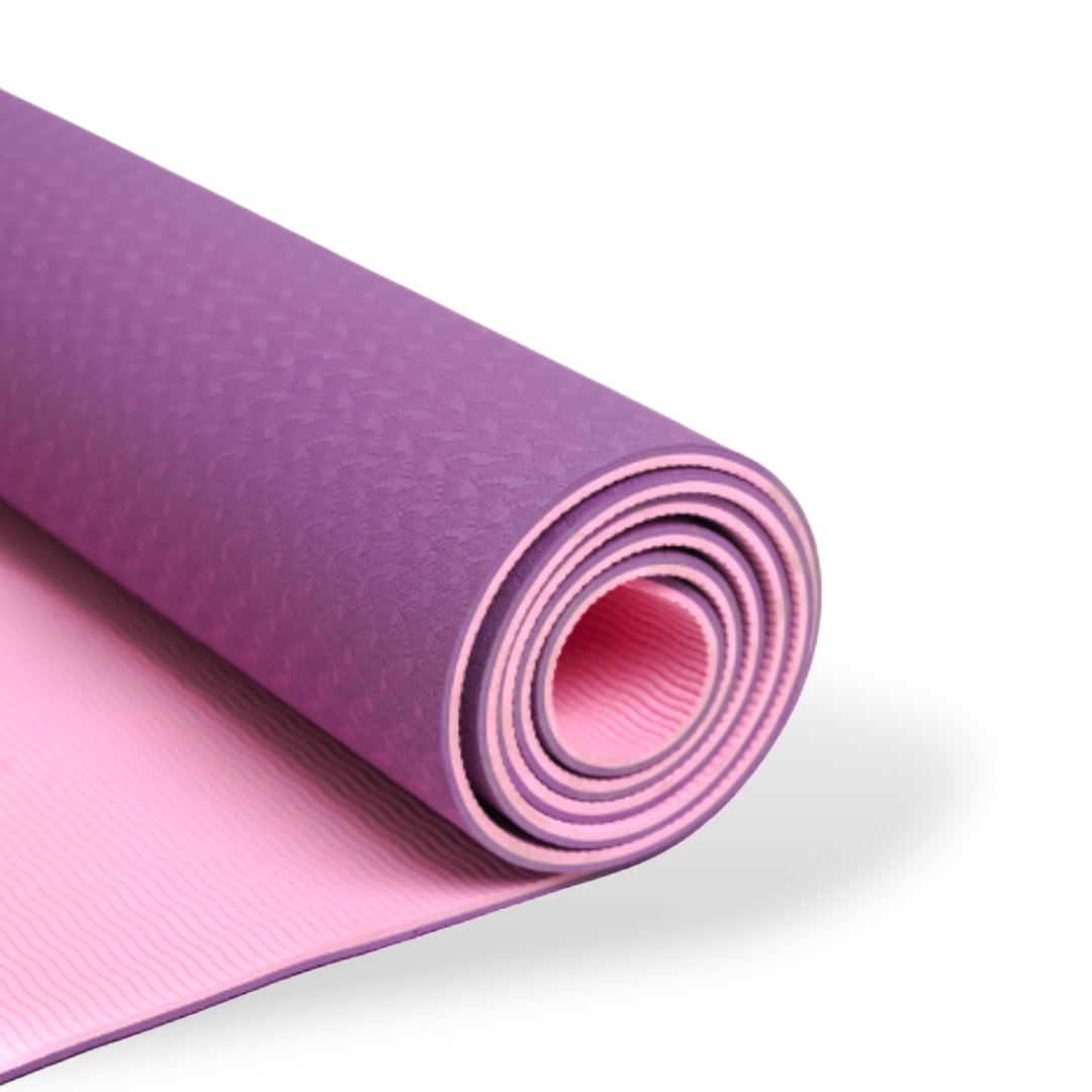 Спортивный коврик для йоги, фитнеса и отдыха 61cm*8mm  an-14