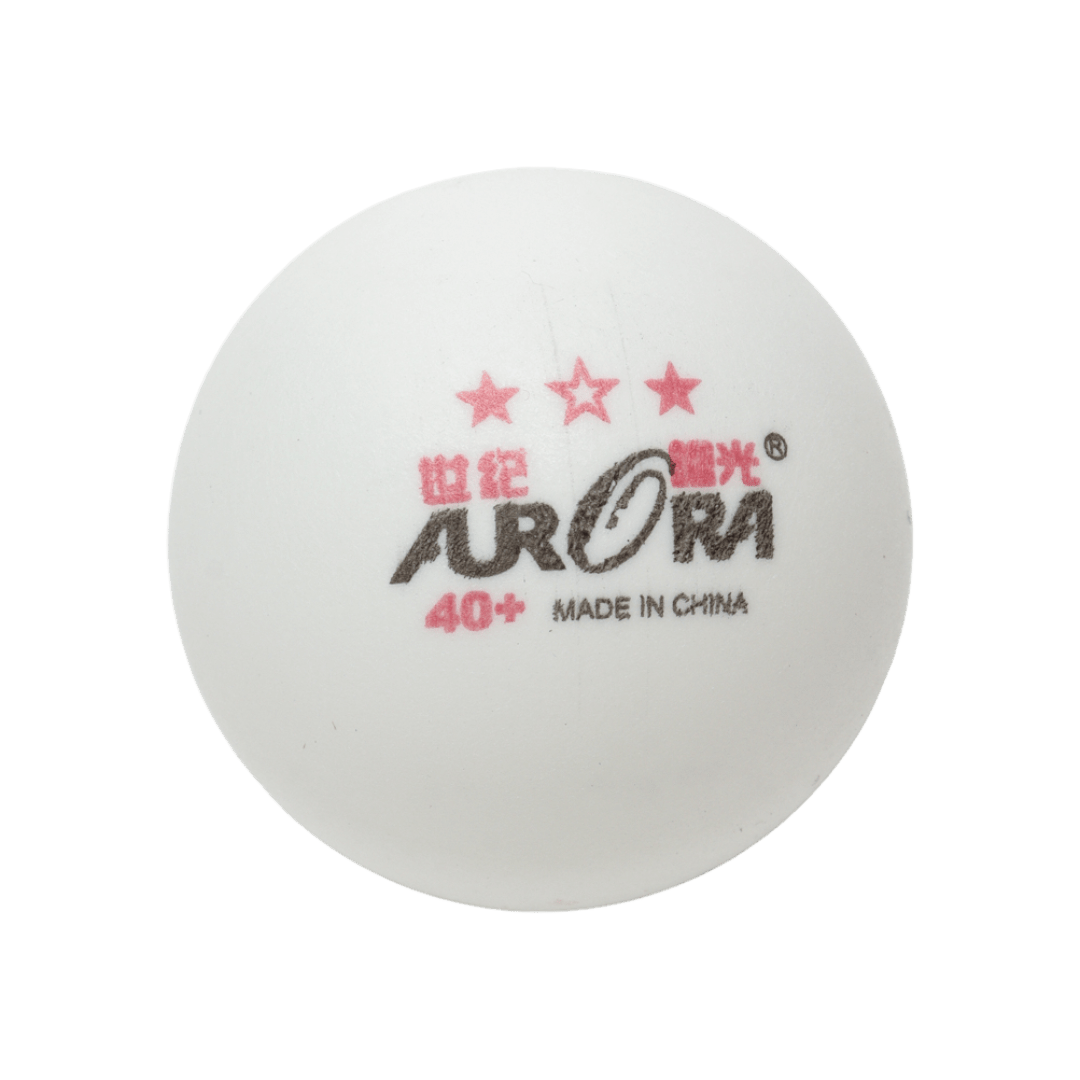 Шарики для настольного тенниса Aurora, 3 звезды, 44 мм, 3 шт - Riada